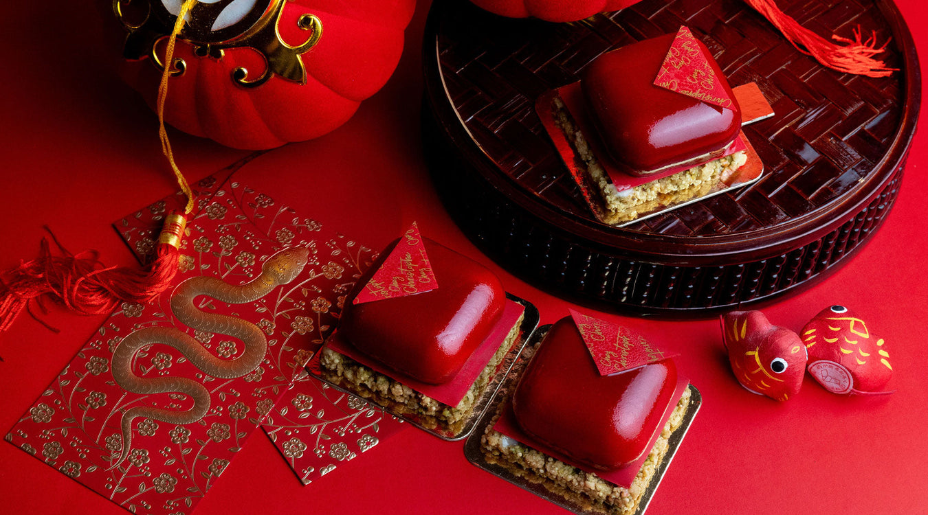 best lunar new year treats in Metro Vancouver, BC from Chez Christophe Cake Shop in Burnaby and White Rock