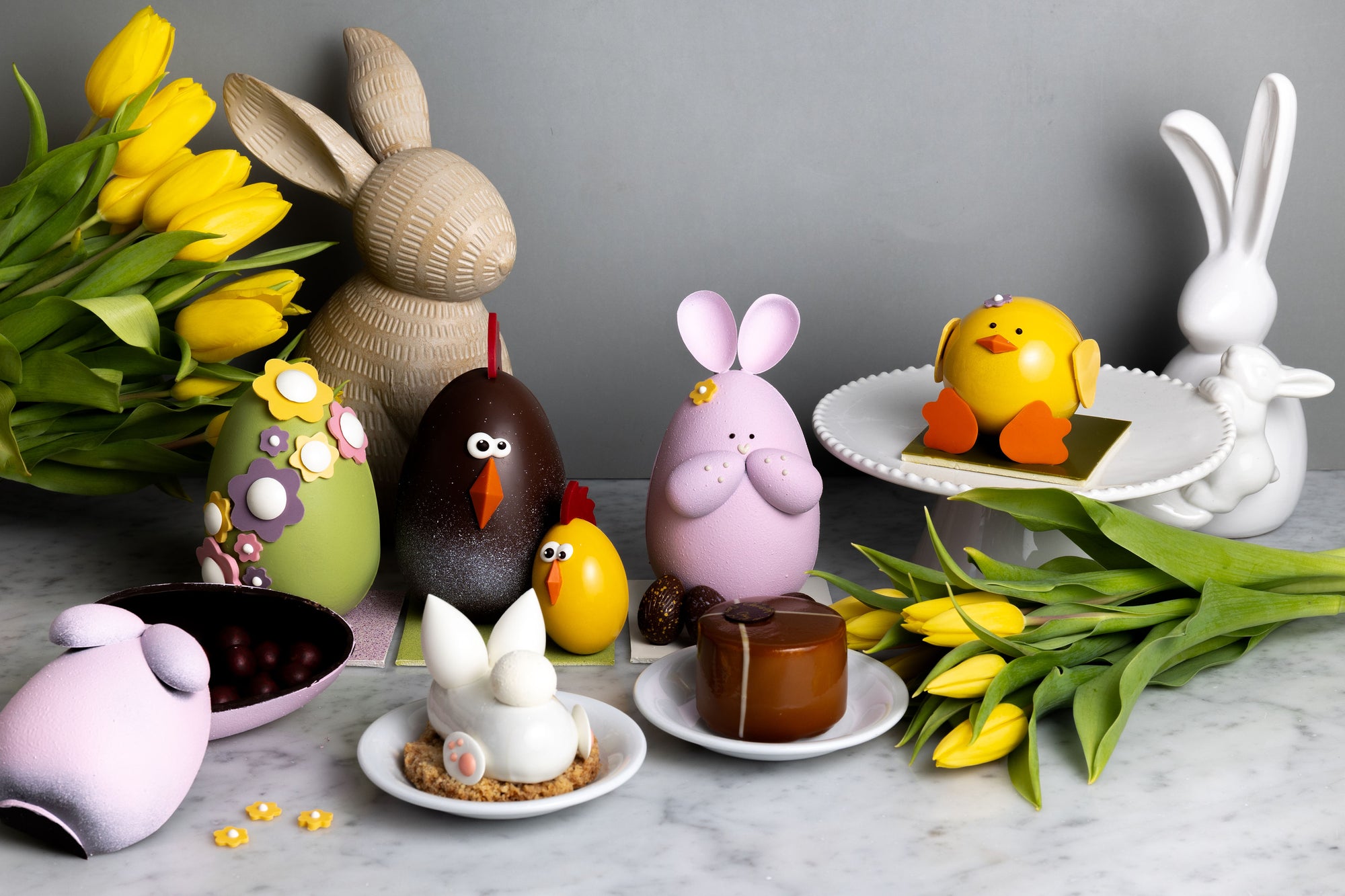 Best Easter gifts in Metro Vancouver, BC, chocolate bunny, chocolate eggs, easter basket ideas by Chez Christophe Chocolate Shop