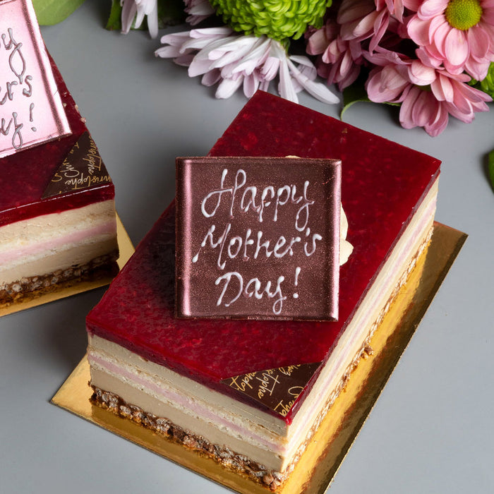 The best Mother's Day Dessert Cake from Chez Christophe cake shop located in Burnaby and White Rock near Vancouver, BC