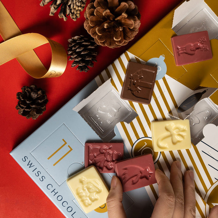 Best gourmet advent calendars in Canada, top-rated artisan chocolate from Chez Christophe Chocolaterie in Metro Vancouver, BC.