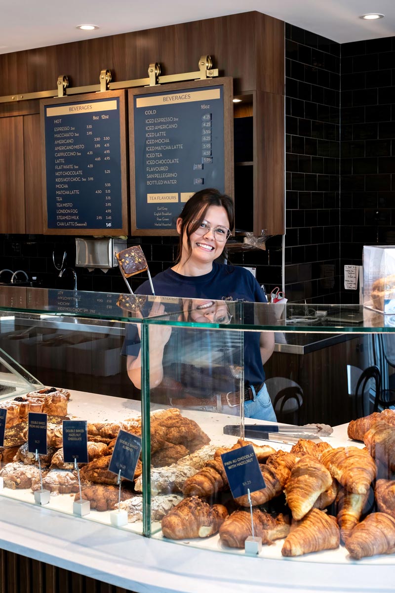 cafe for breakfast and lunch in burnaby and white rock, BC, Chez Christophe patisserie