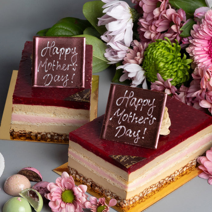 Mother's Day top desserts, Vancouver, BC, delicious cake from Chez Christophe cake shop located in Burnaby and White Rock.