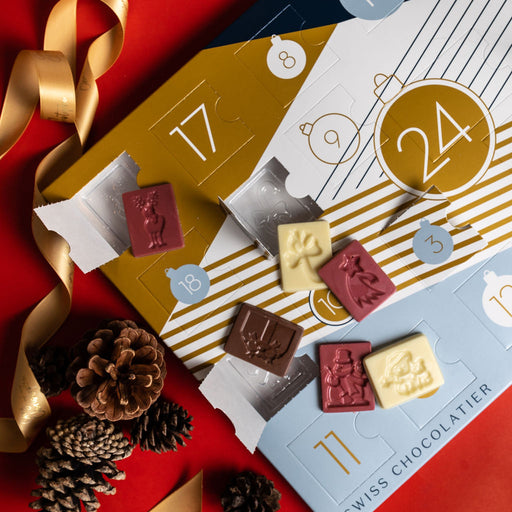 Best gourmet advent calendars in Vancouver, BC, from trusted chocolate shop Chez Christophe Chocolaterie.