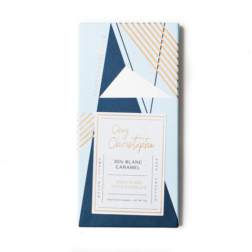 35% Blanc Caramel Handcrafted Chocolate Bar