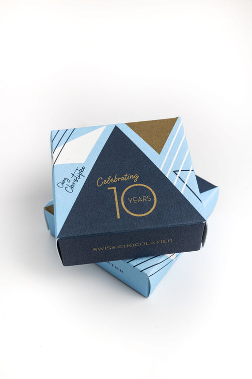 10 Year Limited Edition 4 piece Chocolate Box