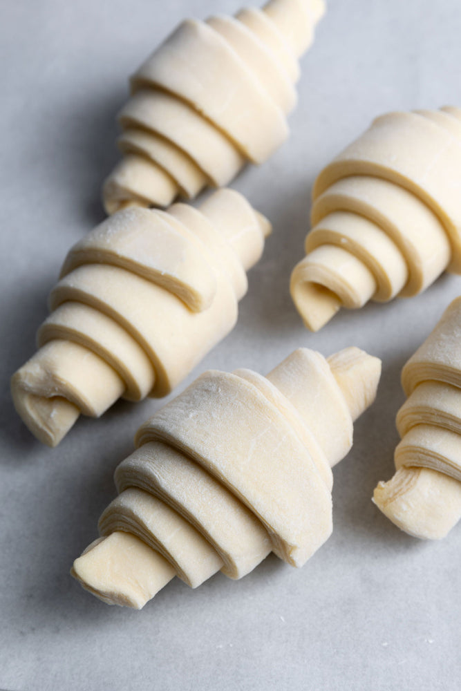 Bake at home frozen pastry butter croissants in Metro Vancouver from Chez Christophe patisserie in Burnaby and White Rock.