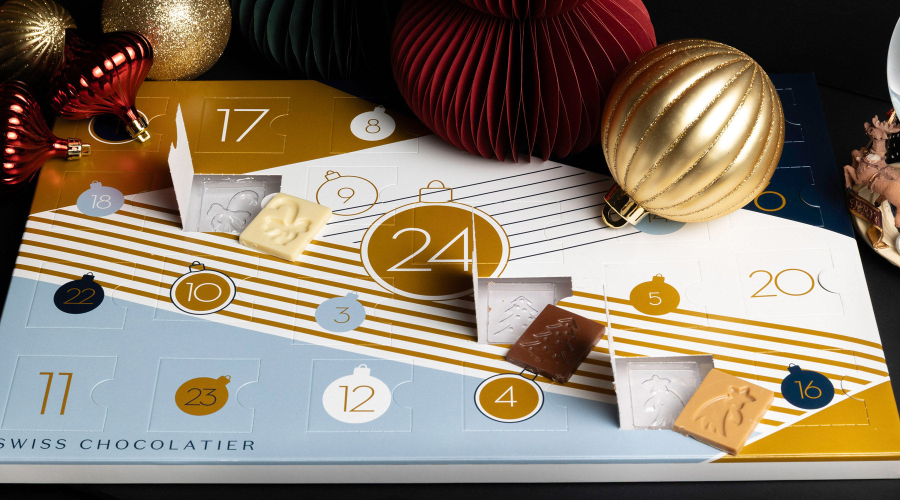 best advent calendars, chocolate, locally made in Vancouver, BC, available to ship across Canada - Chez Christophe artisan chocolates in burnaby and white rock, bc