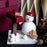 Chocolate Snowman best holiday gift from Chez Christophe Chocolate Shop in Metro Vancouver, BC