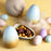 Easter chocolate from Canadian chocolate company from Chez Christophe in Metro Vancouver, BC, large chocolate egg filled. 