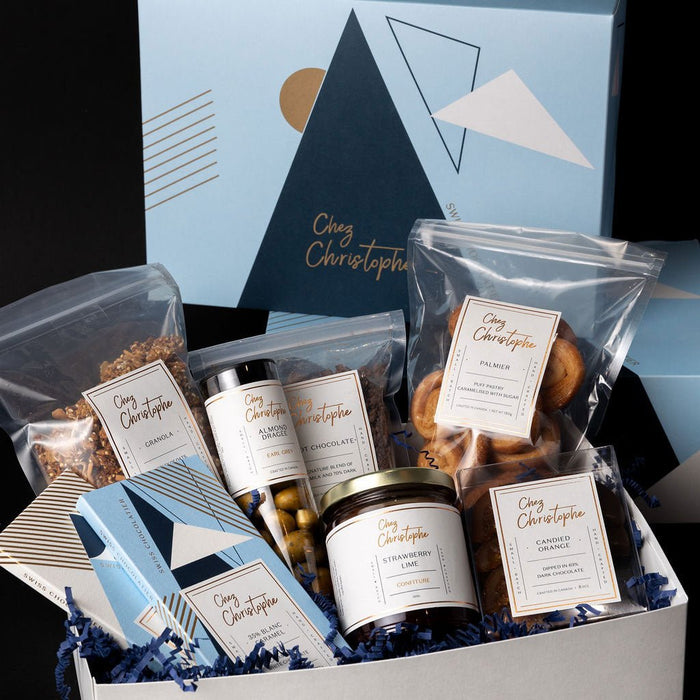 best Metro Vancouver, BC Gift boxes and gift baskets from Chez Christophe Chocolate Shop in Burnaby and White Rock, BC