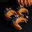best halloween-themed food in vancouver, bc, specialty moon-shaped croissant chocolate and raspberry flavour from Chez Christophe Patisserie in burnaby, white rock, West Vancouver. 