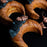 halloween-themed specialty croissant with chocolate and raspberry filling from Chez Christophe Patisserie in burnaby, white rock, West Vancouver. 