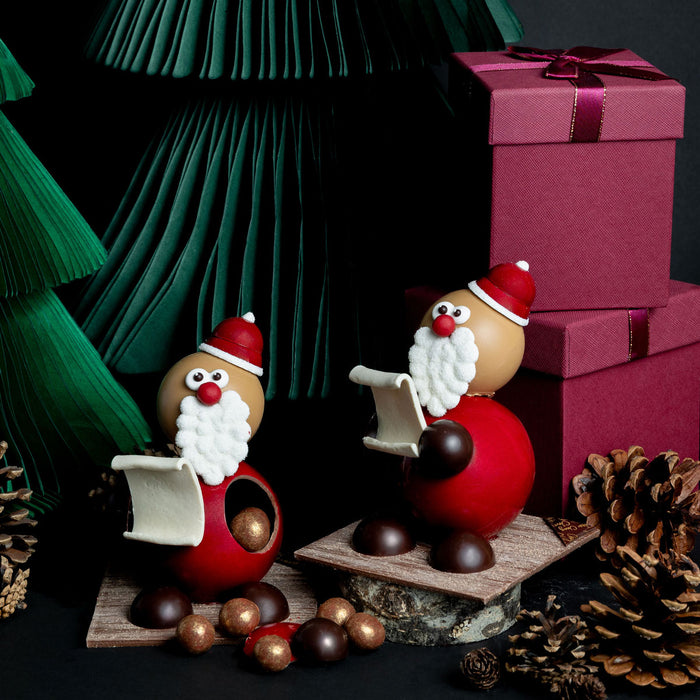 Best holiday gifts for clients and employees, Metro Vancouver Corporate Gift Giving, Chocolate Santa