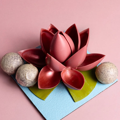 Best mother's day gifts, Burnaby, BC, Chocolate flower from Chez Christophe Chocolaterie Patisserie in Burnaby and White Rock