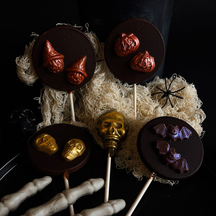 Halloween Treat Chocolate Lollipops 2025
