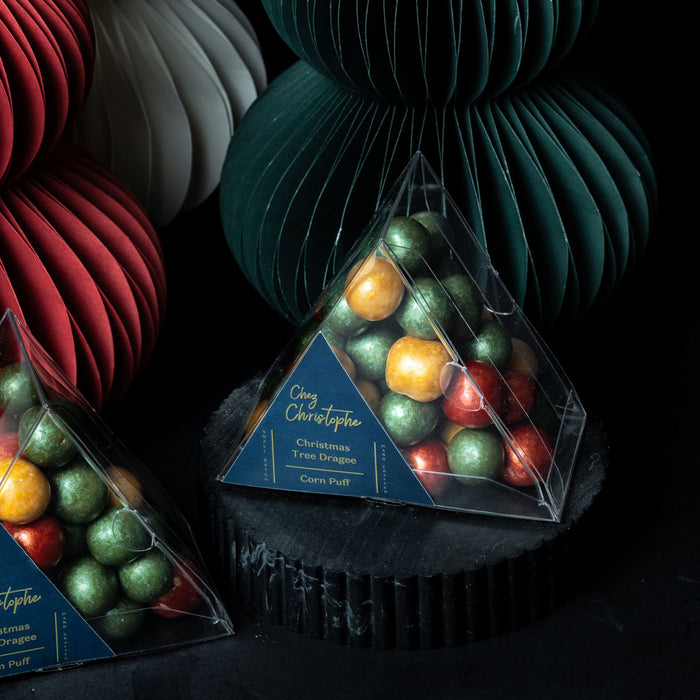 Best Stocking stuffers, Metro Vancouver, BC, Top Chocolate Shop in Burnaby, BC, Chez Christophe, Chocolate Christmas Gifts chocolate corn puff dragee
