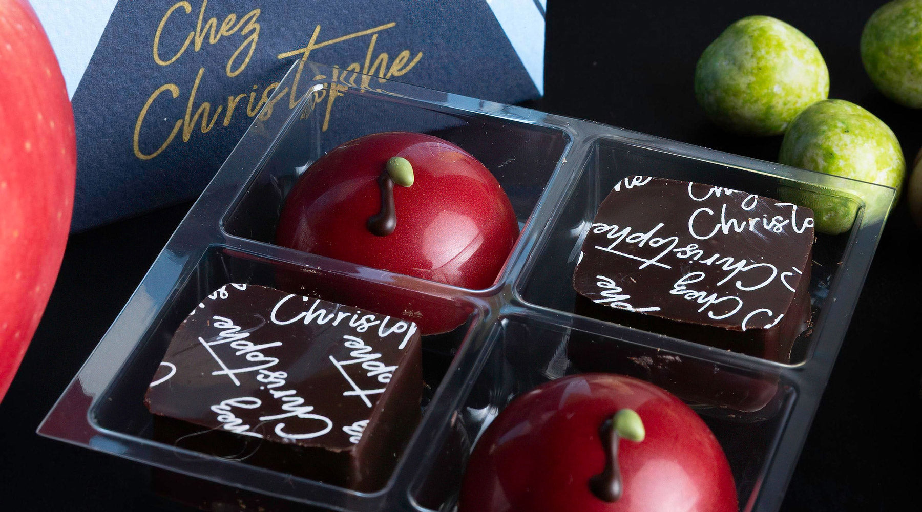 Best Teacher appreciation gifts and gift box in Metro Vancouver from Chez Christophe Chocolaterie in Burnaby, West Vancouver, and White Rock, BC