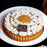 Top Thanksgiving Pumpkin tart from Chez Christophe artisan dessert shop,  Vancouver, BC, located in Burnaby and White Rock.