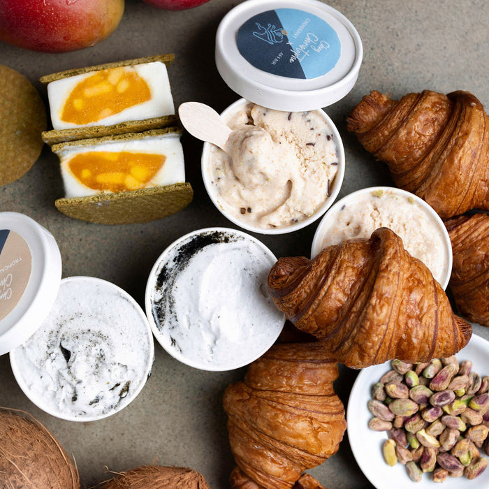  gelato collection metro vancouver bc Chez Christophe and Buttermere patisserie collaboration white rock, burnaby, west vancouver