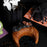 halloween pastries in metro vancouver, bc, moon-shaped croissant chocolate and raspberry flavour from Chez Christophe Patisserie in burnaby, white rock, West Vancouver. 