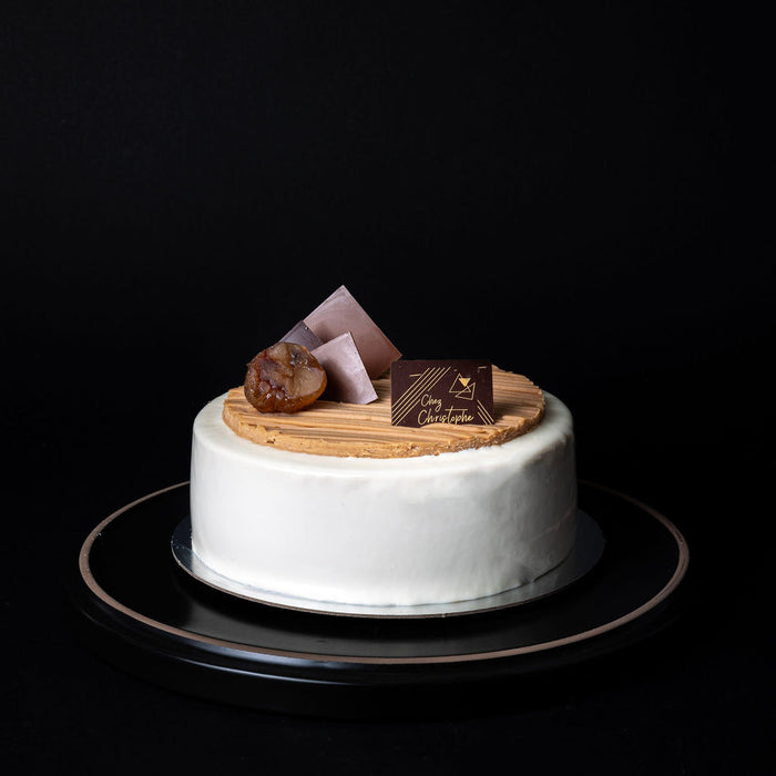 best mont blanc cake, Vancouver, BC. Chez Christophe artisan cake shop in Burnaby and White Rock, near Vancouver, BC