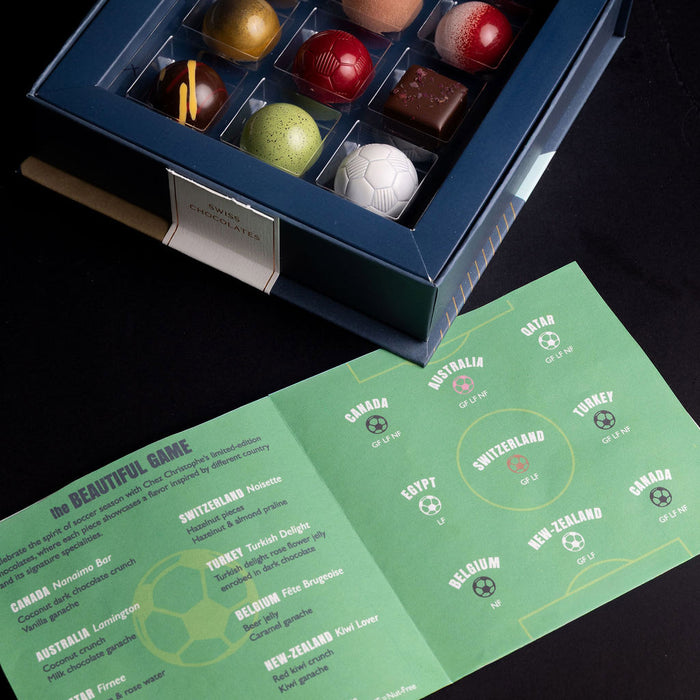Beautiful Game Soccer-Inspired Chocolate Box