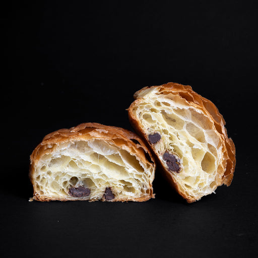 pain au chocolat pastry from Chez Christophe pastry shop and cafe, top pastries in Burnaby and White Rock, near Vancouver, BC