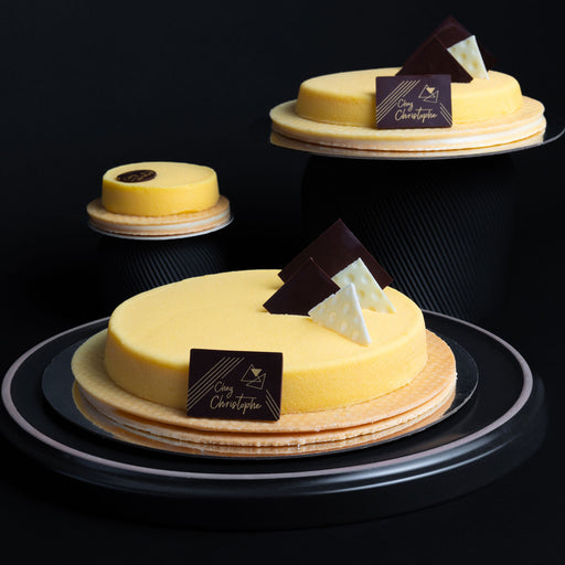 tart au citron - top-rated desserts in Burnaby and White Rock from Chez Christophe cake and dessert shop near Vancouver, BC