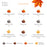 9 Piece Thanksgiving Chocolate Box