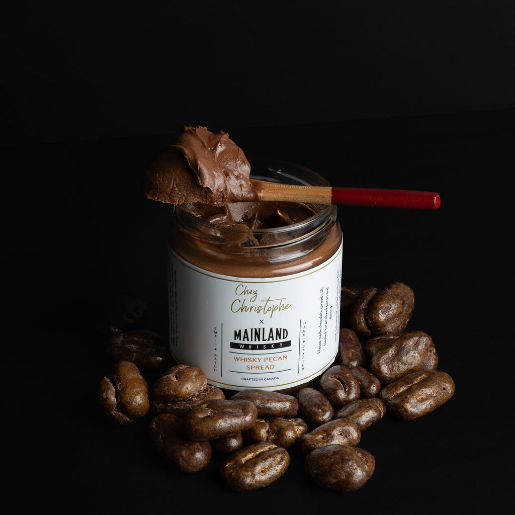 best pecan chocolate spread gourmet made in Canada, Chez Christophe Patisserie in Burnaby and White Rock, BC