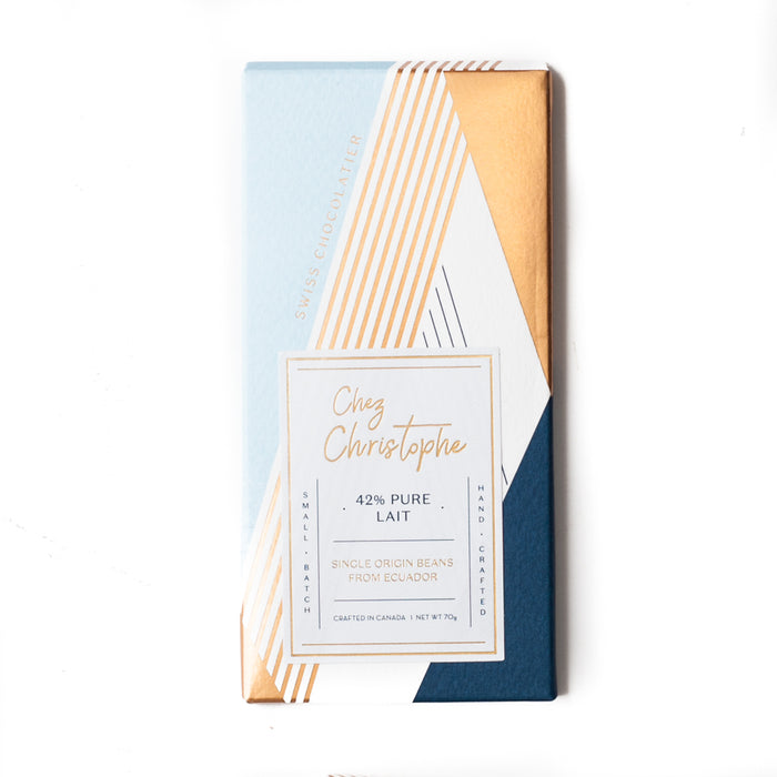 42% Pure Lait Handcrafted Chocolate Bar